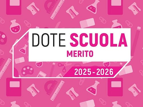 Dote Scuola Merito 2025/2026